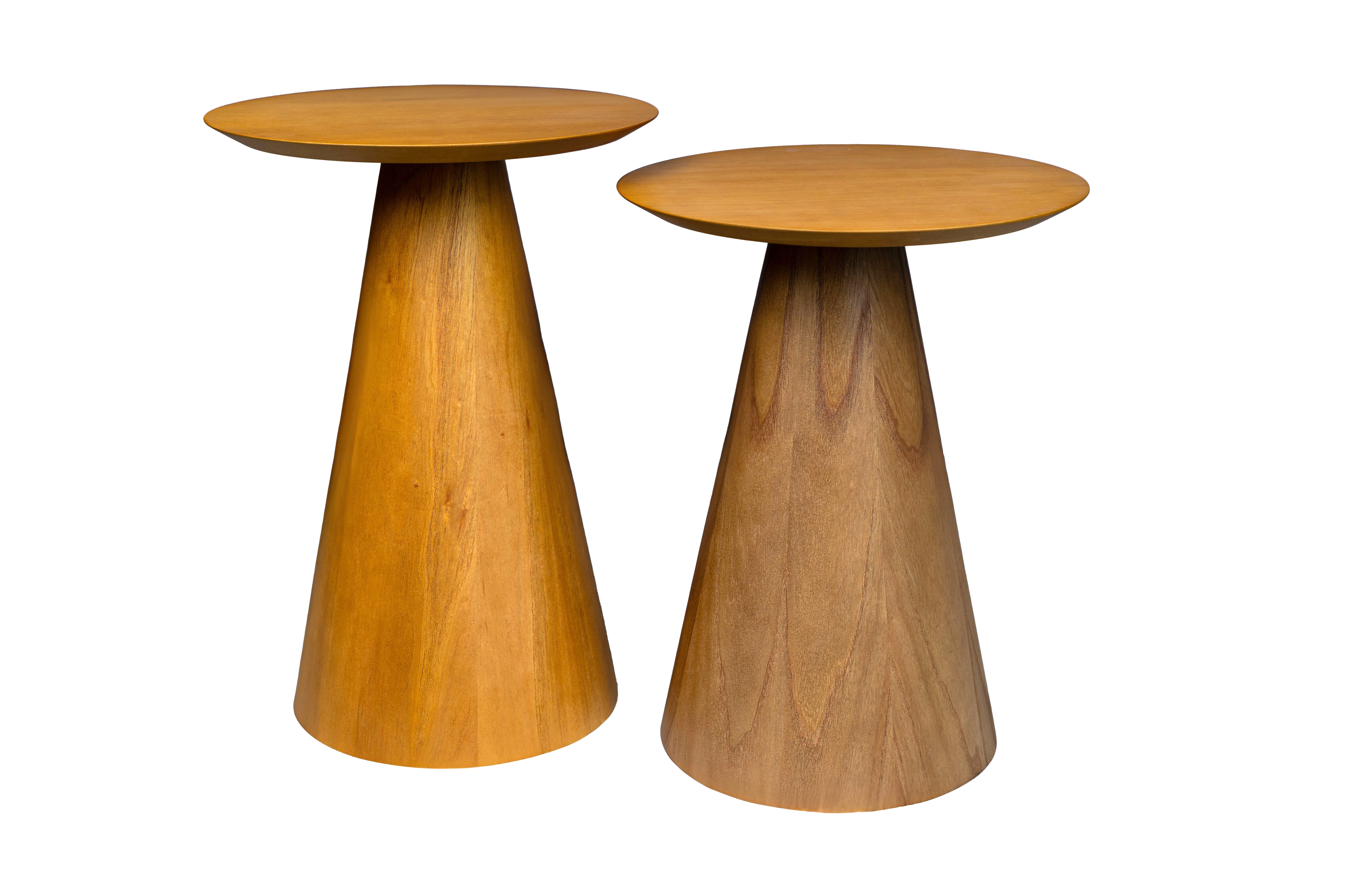 Set Mesas Alta y Baja Cone Miel 1