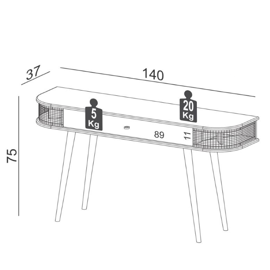 Arrimo Nature Curvy Ratán S 1.4 Tb341 Castaño 3