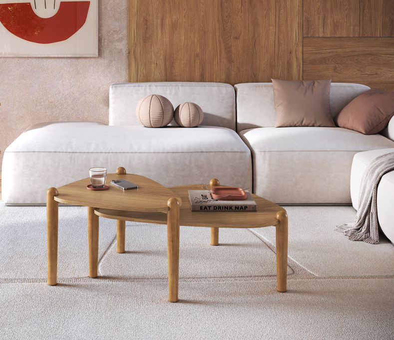 Set Mesas Centro Giorgia 28011 28012 Cafe 1