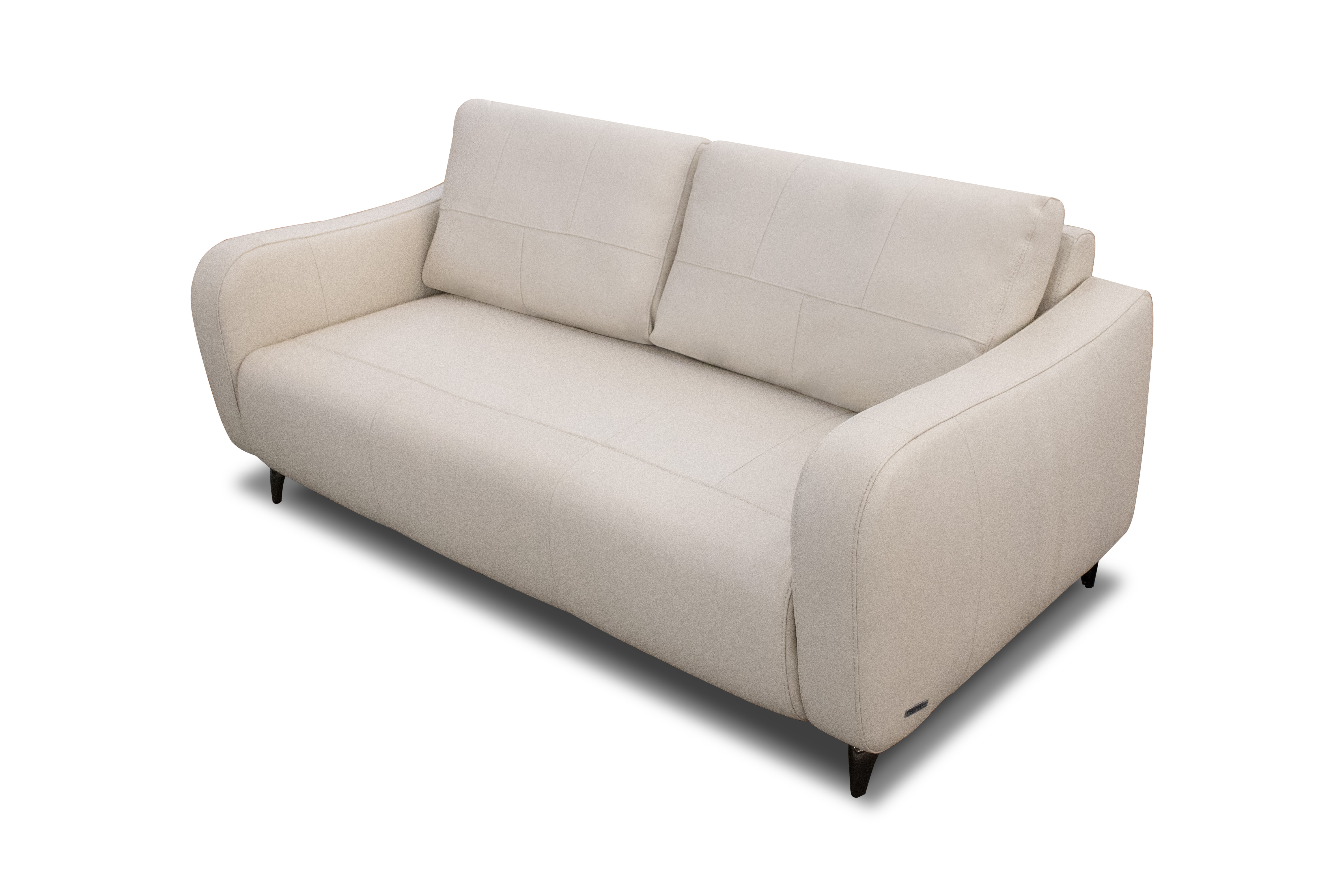 Sofá Riley Off White 100% Cuero 4