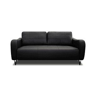 Sofá Riley Negro 100% Cuero
