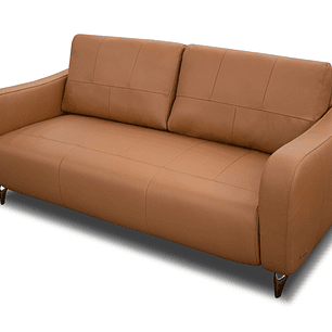 Sofá Riley Camel 100% Cuero
