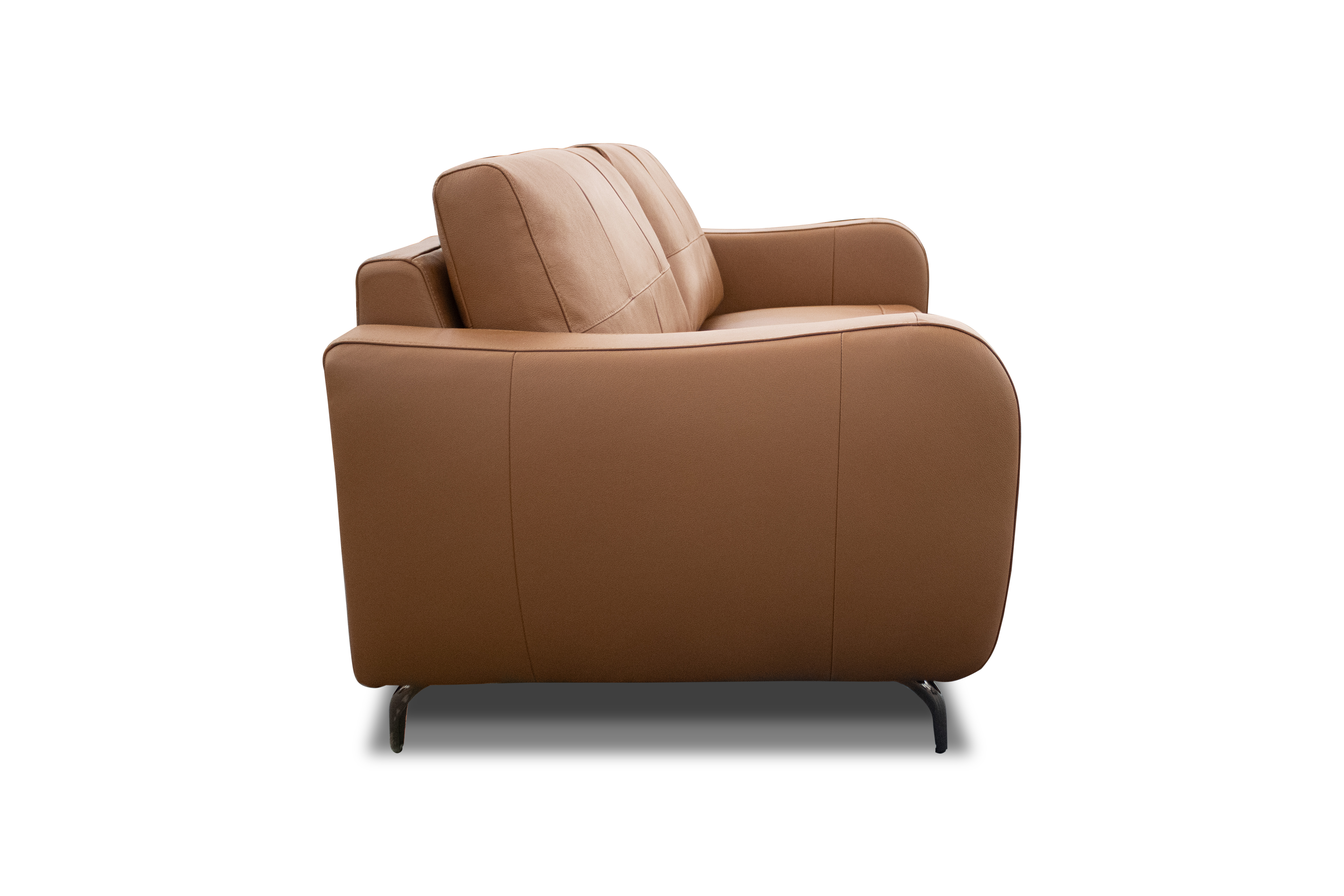 Sofá Riley Camel 100% Cuero 5