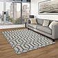 Alfombra tejida 1339 Chevron Mineiro 150X200 - Miniatura 1