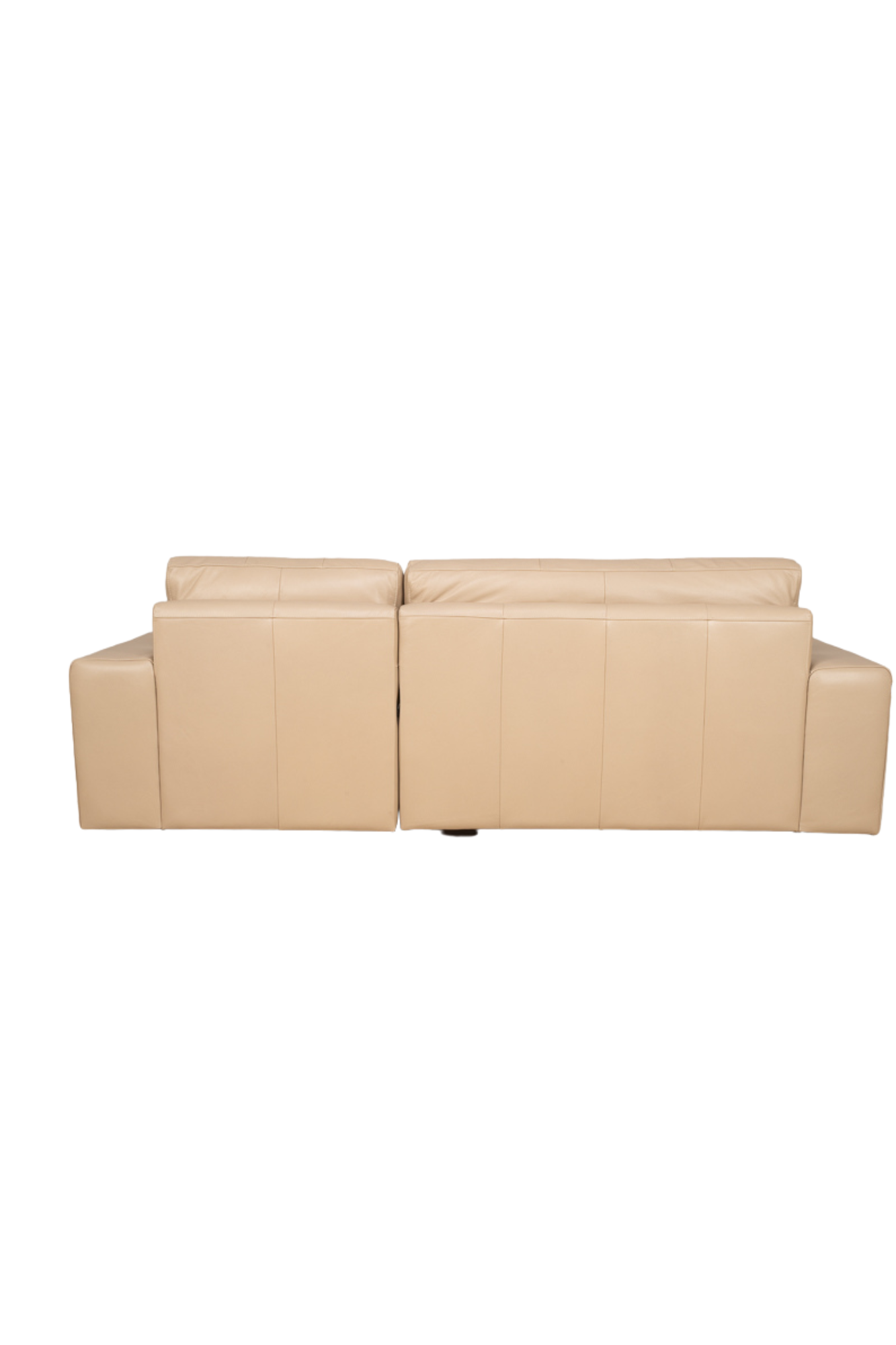 Sofa Di Como Beige 100% Cuero 12