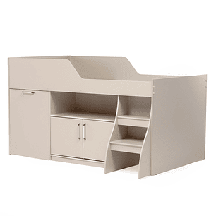 Cama Multifunción Retráctil 1.5 P Off White