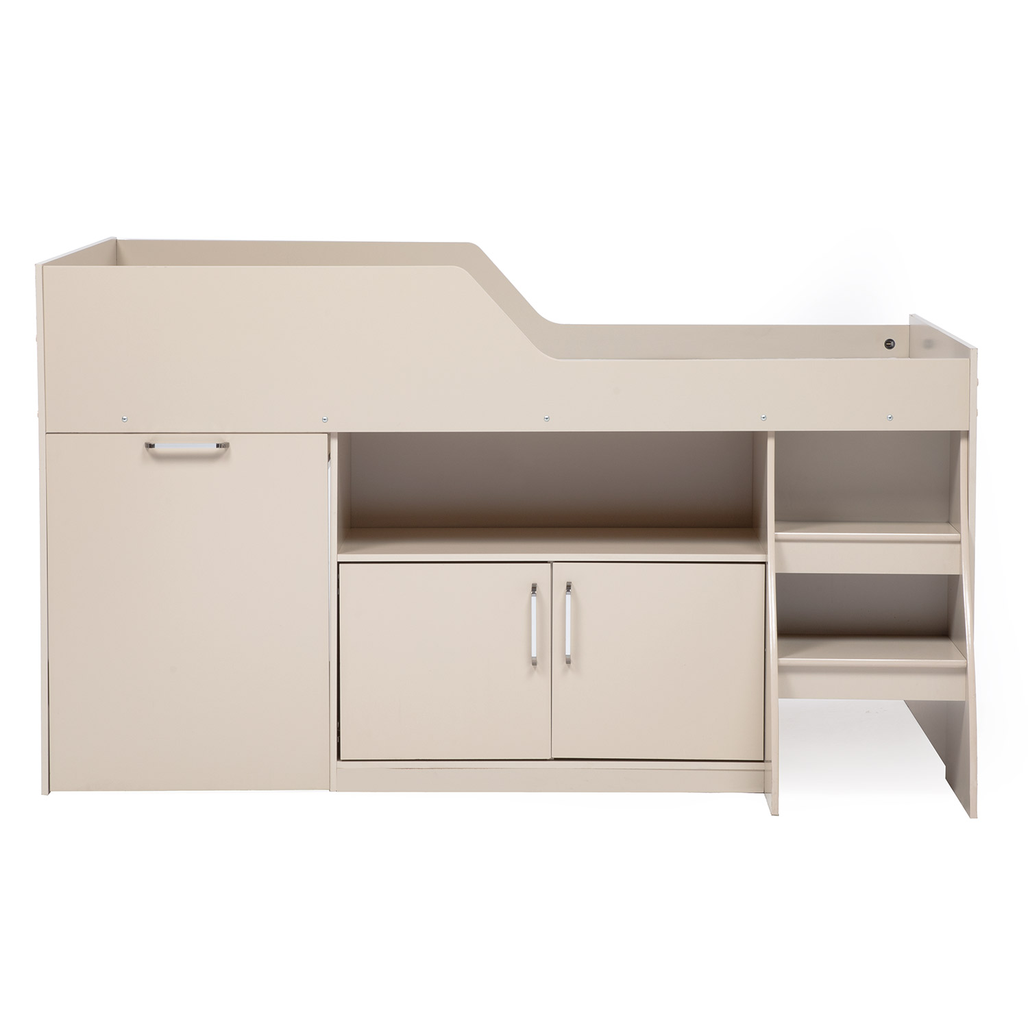 Cama Multifunción Retráctil 1.5 P Off White 4