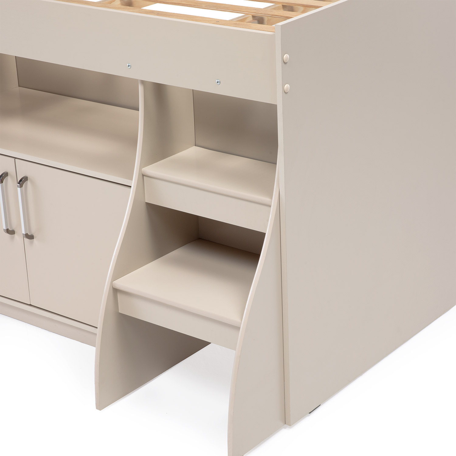 Cama Multifunción Retráctil 1.5 P Off White 11