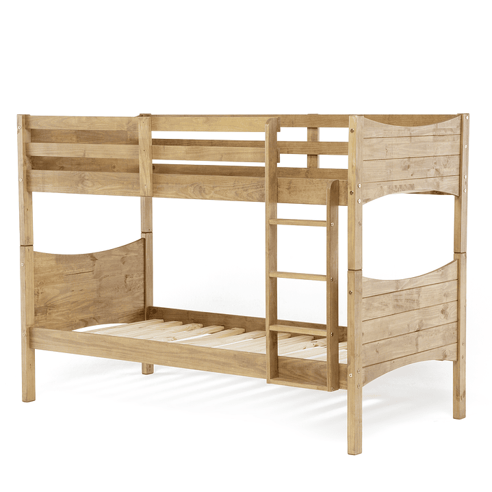 Camarote Curvy Desmontable 1P 100% Madera 2