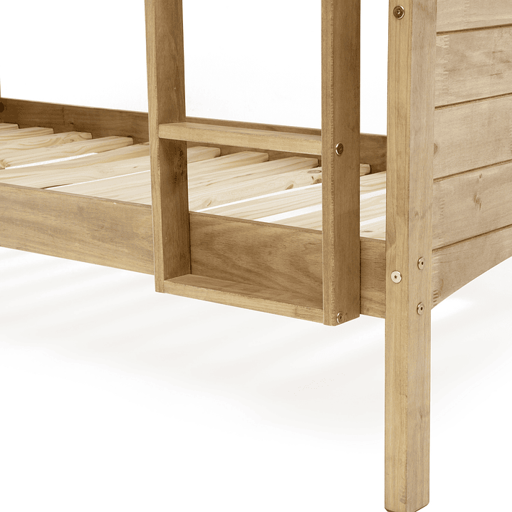 Camarote Curvy Desmontable 1P 100% Madera 6