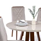 Comedor Bennet 1.15 Redondo + 4 Sillas Megan  - Miniatura 3