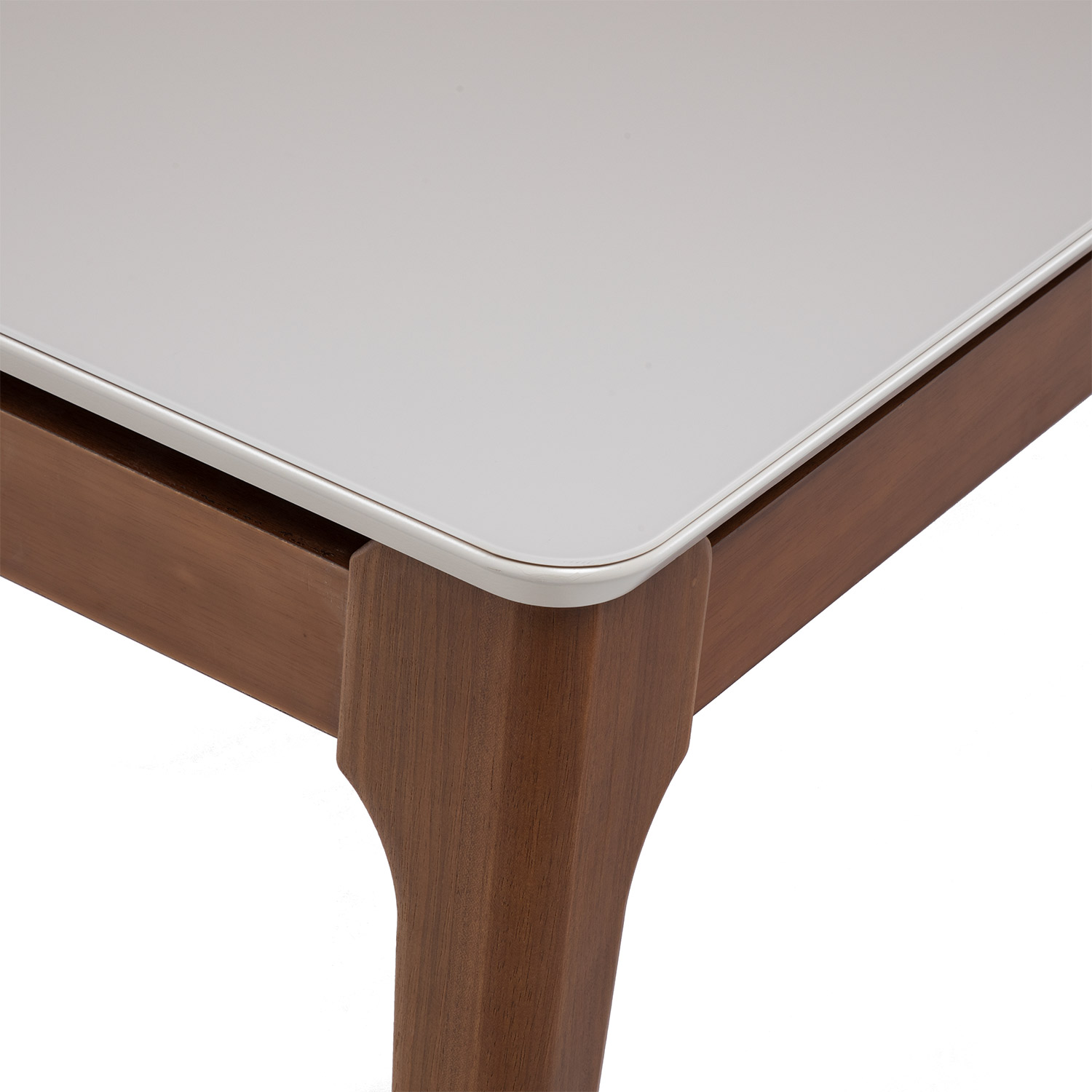 Comedor Addar 1.6 Off White + 6 Sillas Megan 9