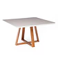Comedor Bennet 1.35 Cuadrado Off white + 8 Sillas Saga Ts L02 - Miniatura 4