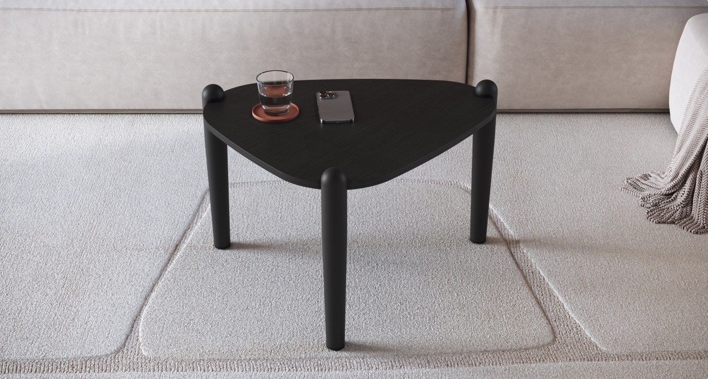 Set Mesas Centro Giorgia 28011 28012 Negro 3