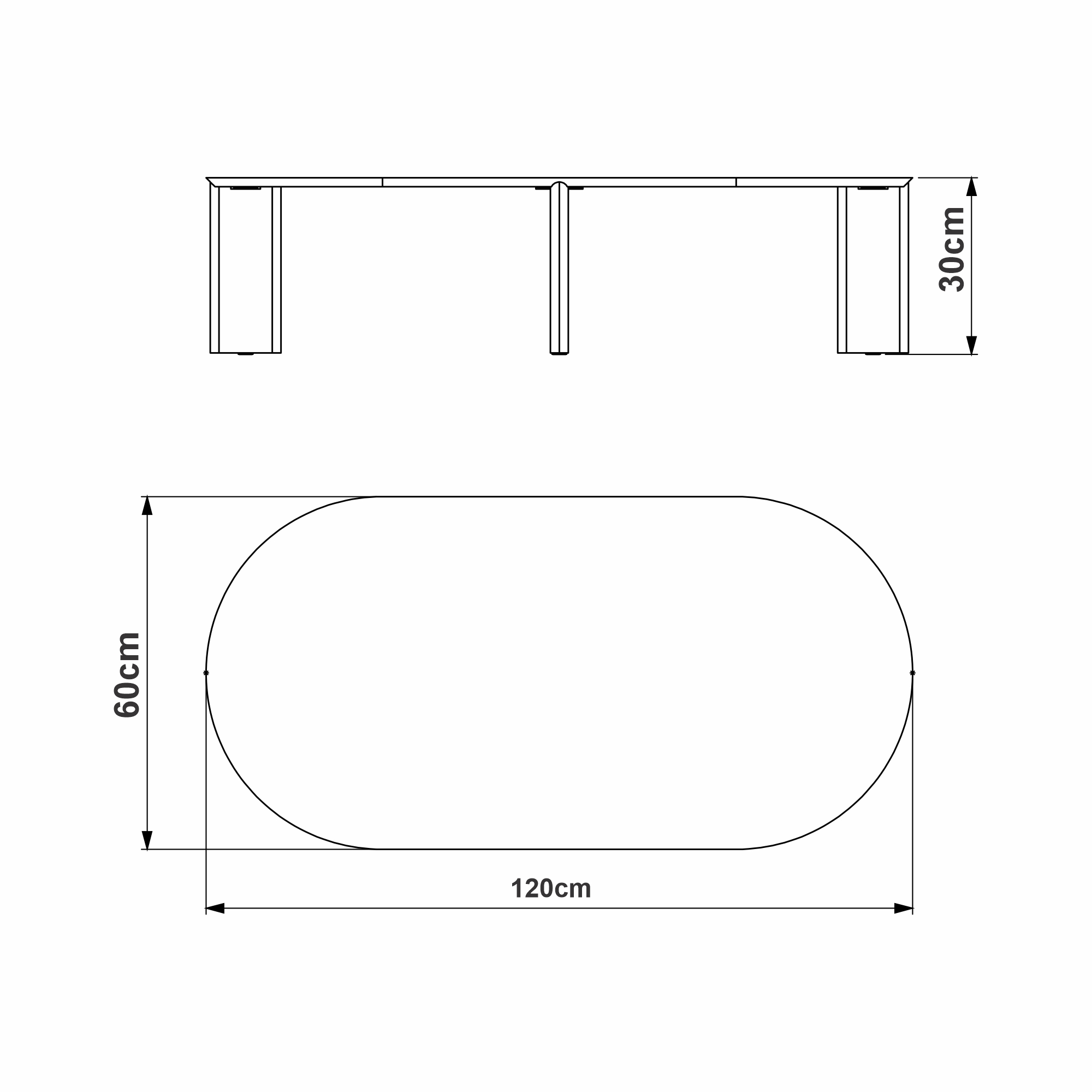 Mesa de Centro Alice 28017 1.2 Negro 2
