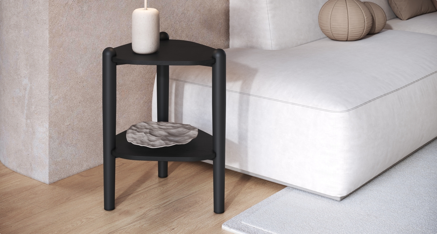 Mesa Lateral Giorgia 28013 Negro 1