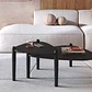 Set Mesas Centro Giorgia 28011 28012 + Lateral 28013 Negro - Miniatura 1