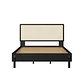 Cama Oslo King Ratan Negro  - Miniatura 3