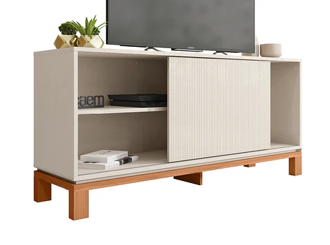 Rack Mondrian 1.35 Off White Castaño 
