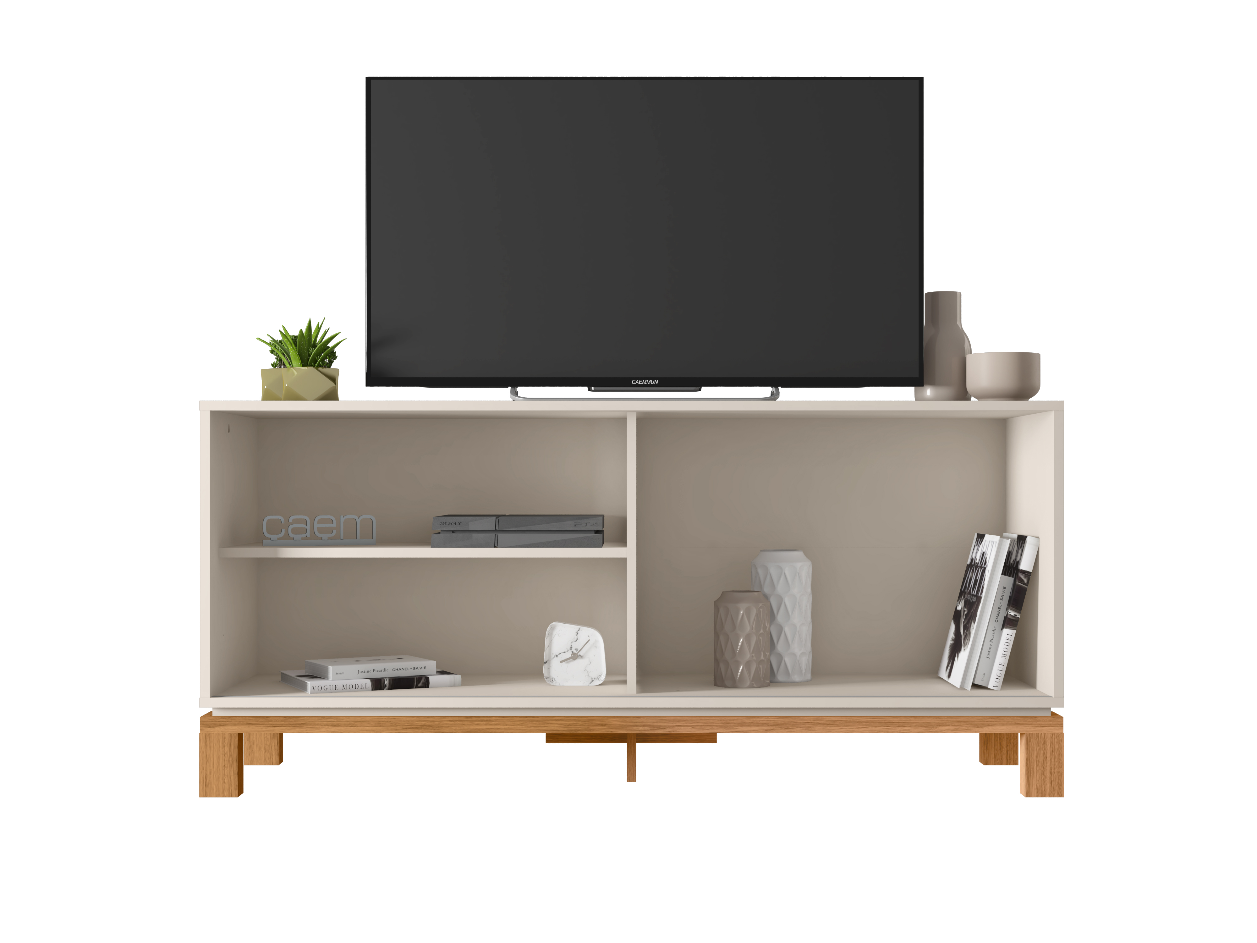 Rack Mondrian 1.35 Off White Castaño  4