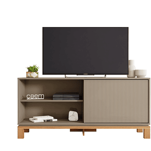 Rack Mondrian 1.35 Gris Castaño 