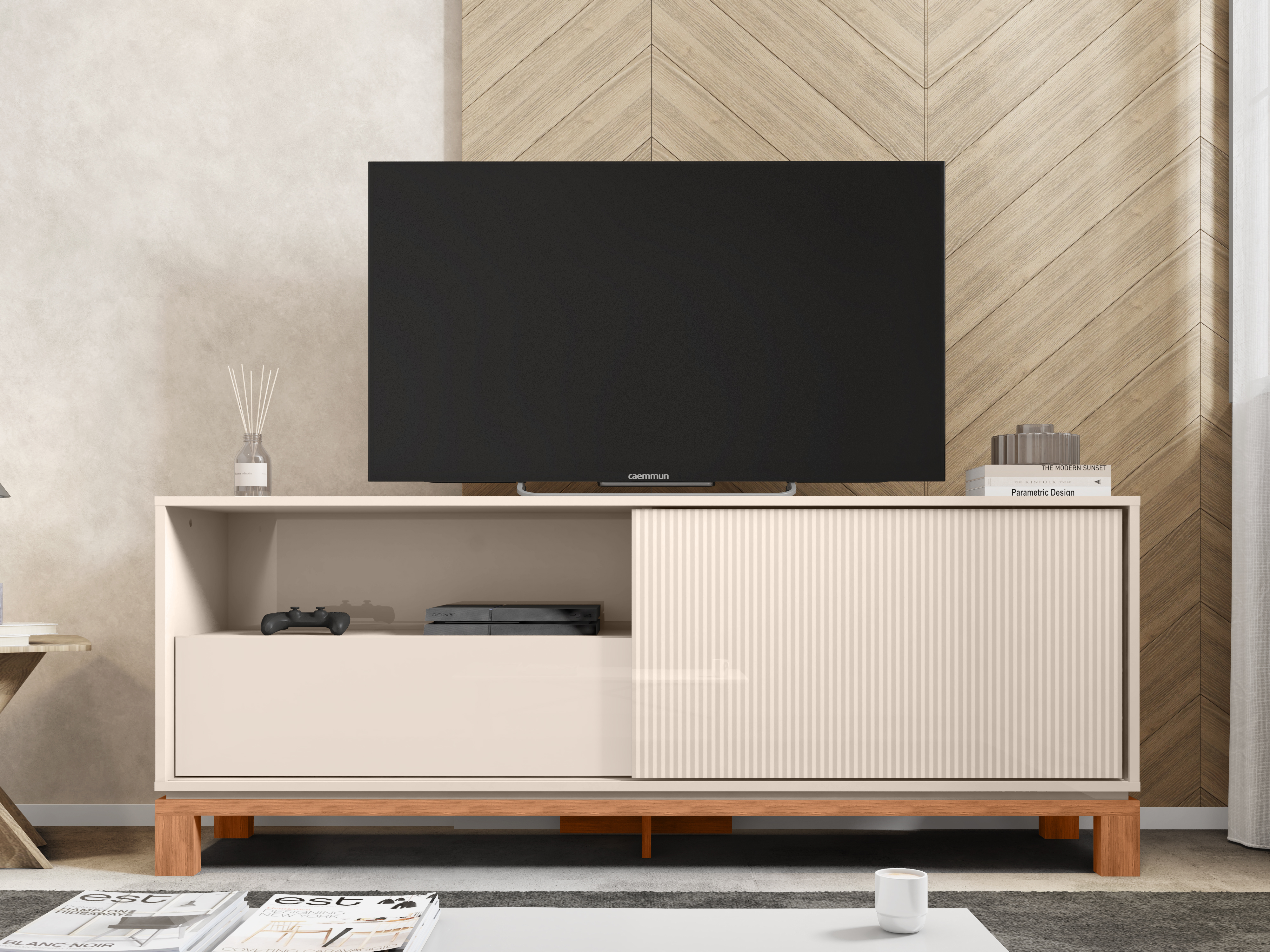 Rack Mondrian 1.5 OW Castaño 1