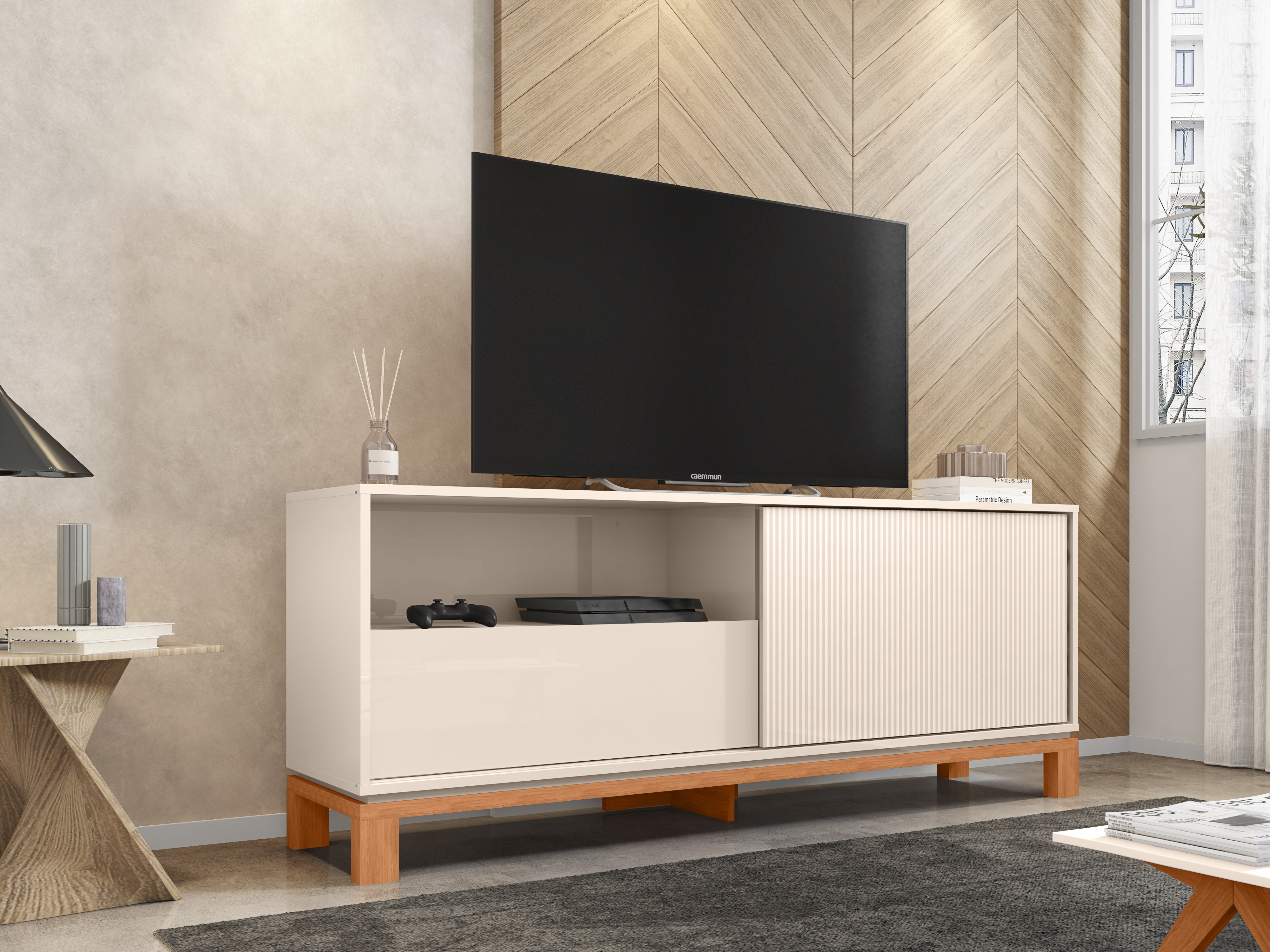 Rack Mondrian 1.5 OW Castaño 3