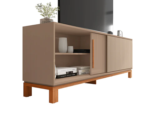 Rack Mondrian 1.8 Gris Castaño