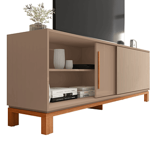 Rack Mondrian 1.8 Gris Castaño