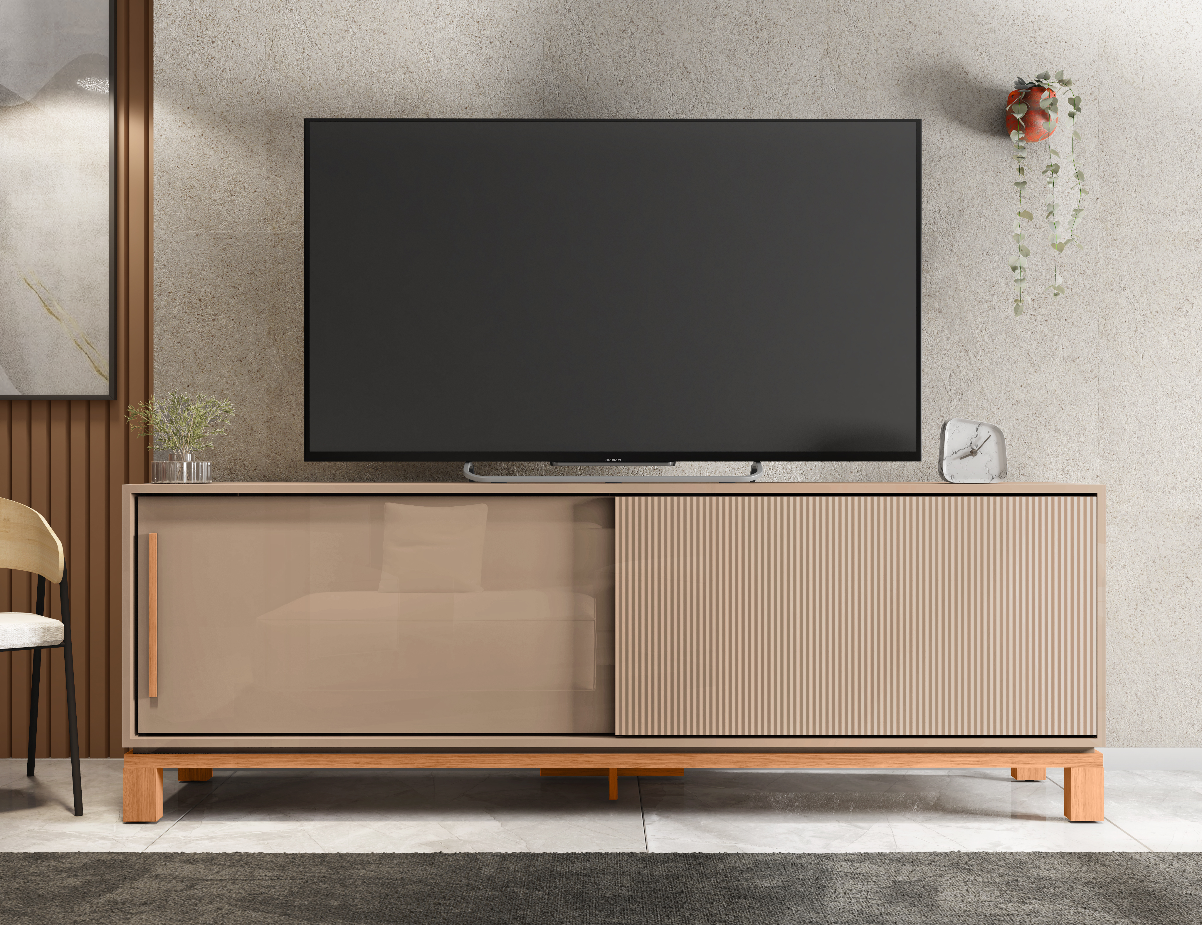 Rack Mondrian 1.8 Gris Castaño 7