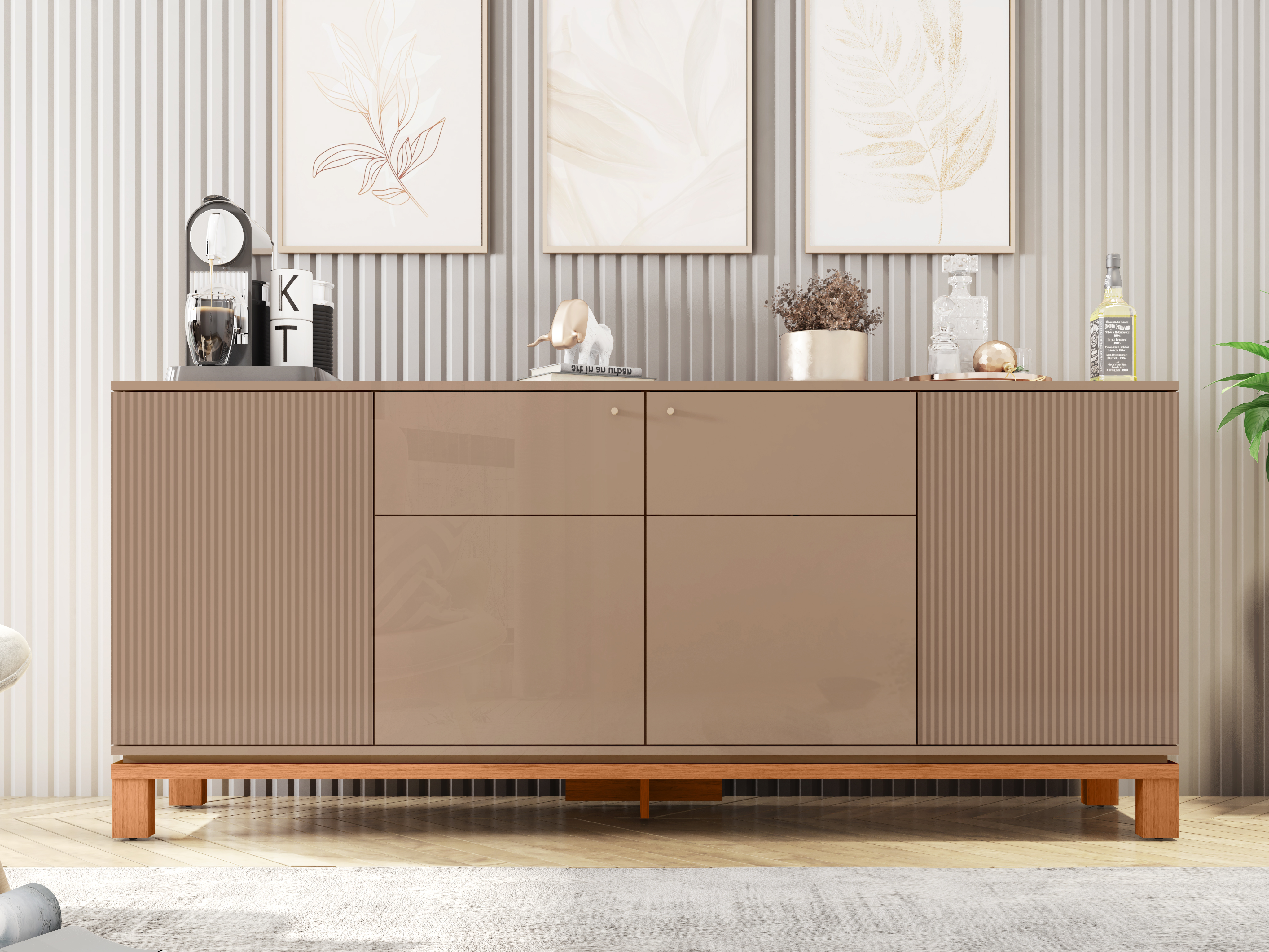 Buffet Mondrian 1.8 Gris Castaño 3