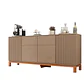 Buffet Mondrian 1.8 Gris Castaño - Miniatura 5