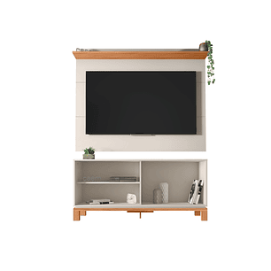 Set Mondrian Panel Extensible 1.35-1.8 + Rack 1.35 OW Castaño 