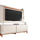 Set Mondrian panel extensible 1.35-1.8 + Rack 1.80 Ow Castaño  - Miniatura 4