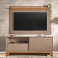 Set Mondrian panel extensible 1.35-1.8 + Rack 1.50 Gris Castaño - Miniatura 1