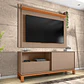 Set Mondrian panel extensible 1.35-1.8 + Rack 1.50 Gris Castaño - Miniatura 2