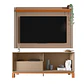 Set Mondrian panel extensible 1.35-1.8 + Rack 1.50 Gris Castaño - Miniatura 3