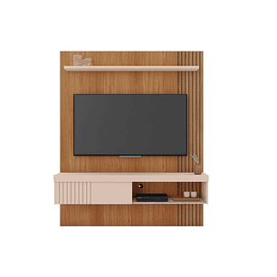 Panel Jade 1.50 Off White Castaño 