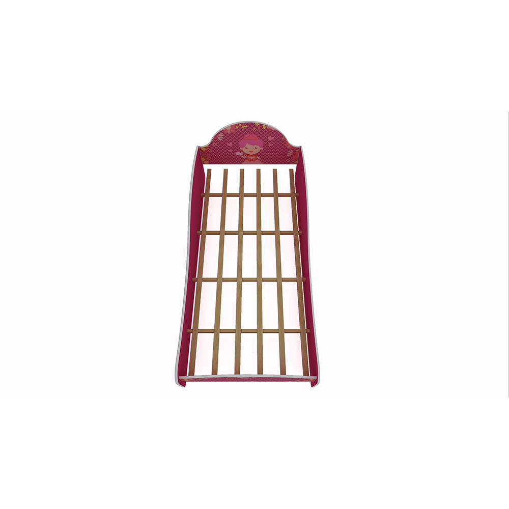 Cama Princesa Rosa 1P 5