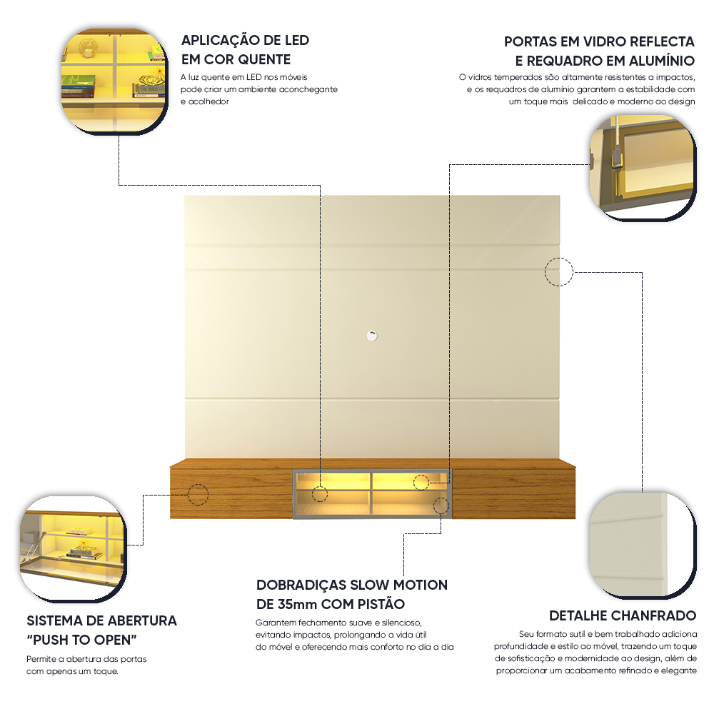 Home Luminare 2.2 LED Off White Natural  4