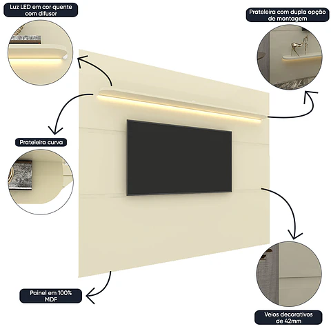 Panel Royal 2.2 LED Off White 