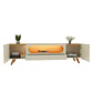 Rack Nobre 2.1 Pata Madera Off White Natural - Miniatura 10