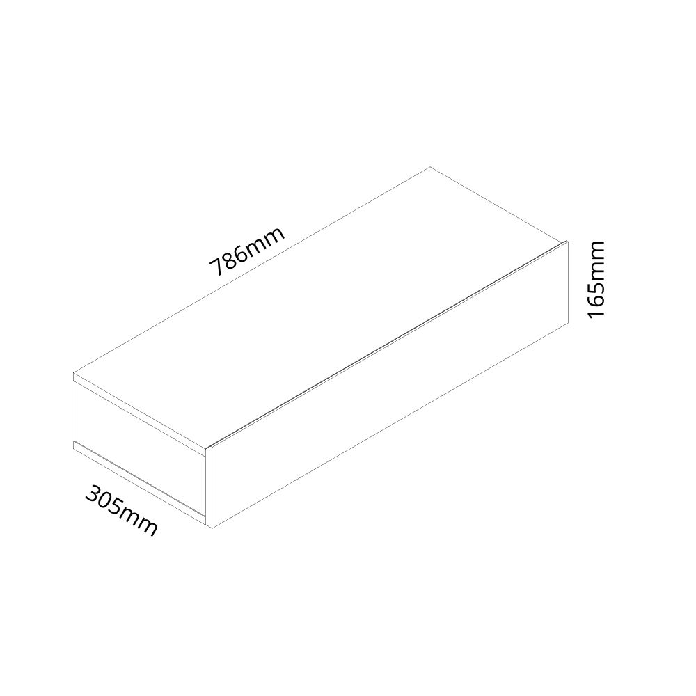 Tocador Realeza Natural Off White LED 8