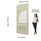 Tocador Realeza Off White LED - Miniatura 3
