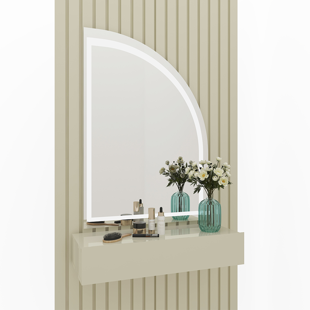 Tocador Realeza Off White LED 6