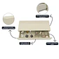 Tocador Realeza Off White LED - Miniatura 9