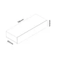 Tocador Realeza Off White LED - Miniatura 11