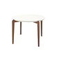 Comedor Donatella Redondo 1.15 + 4S Kalina Soft Palha - Miniatura 2