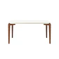 Comedor Donatella 1.8 + 6S Kalina Soft Palha  - Miniatura 3