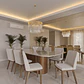 Comedor Kalina 2.2 + 8 Sillas Kalina Soft Palha - Miniatura 1